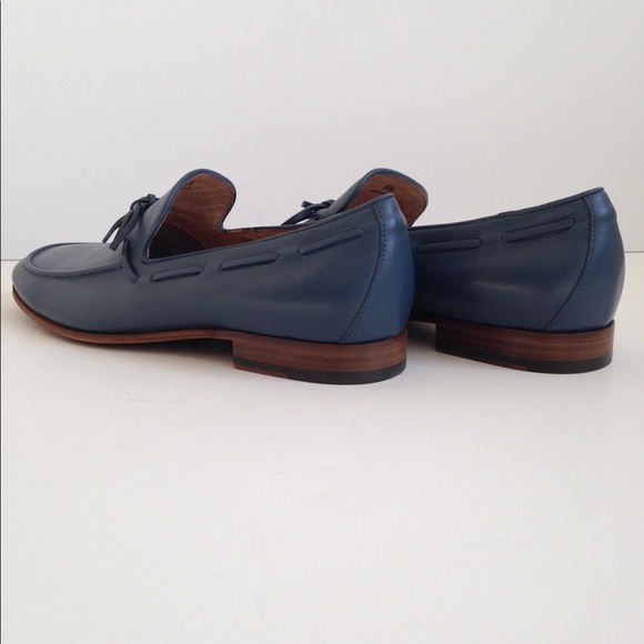 Tod’s Men’s Leather Tie Loafers Sz 5.5(Tod)/6.5US - Picture 6 of 15